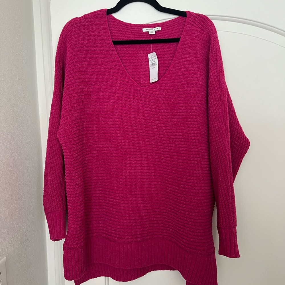 American Eagle oversized cozy fall sweater size M NWT